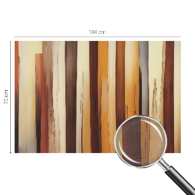 Stick-on wall mural with an abstract textured pattern