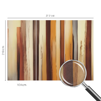 Stick-on wall mural with an abstract textured pattern