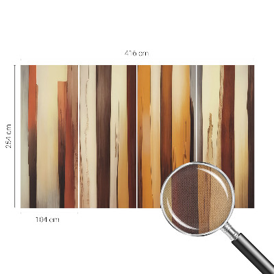 Stick-on wall mural with an abstract textured pattern
