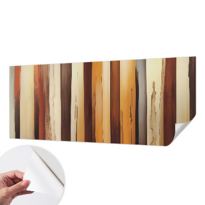 Stick-on wall mural with an abstract textured pattern