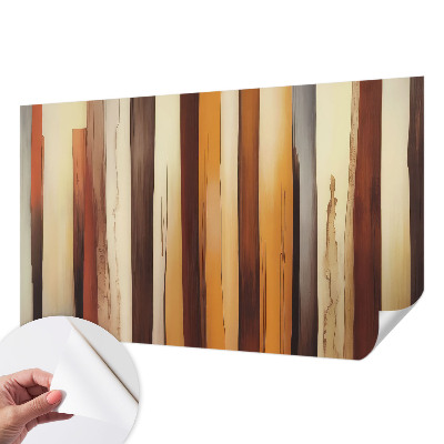 Stick-on wall mural with an abstract textured pattern