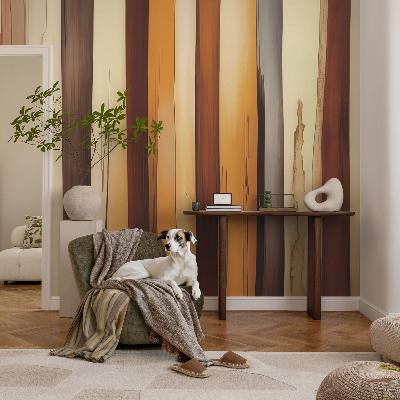Stick-on wall mural with an abstract textured pattern
