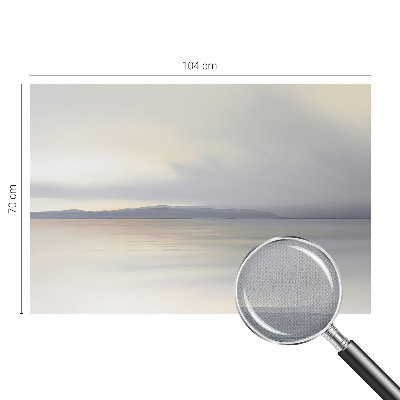 Self-adhesive photo wallpaper with a harmonious landscape motif