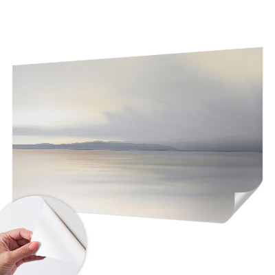 Self-adhesive photo wallpaper with a harmonious landscape motif