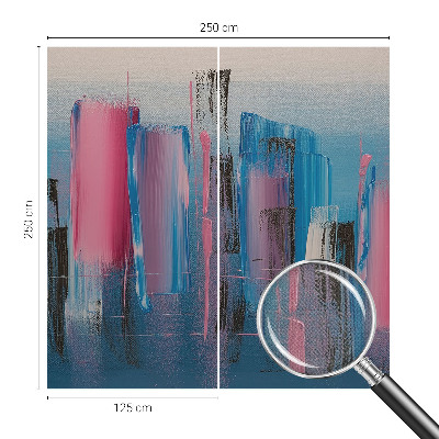 3D wall mural Abstract stripes