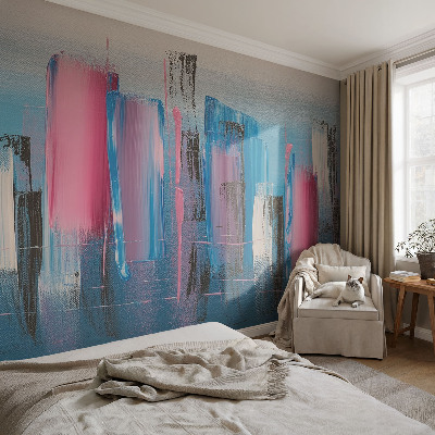 3D wall mural Abstract stripes