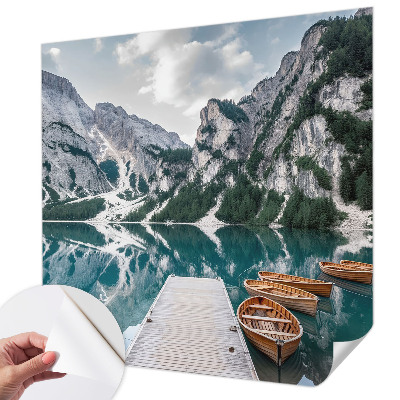 Peel and stick wall mural Mountain panorama