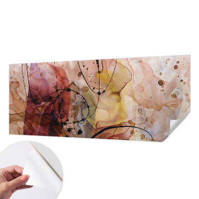 Removable wall mural wallpaper Abstract harmony