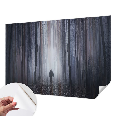 Stick-on wall mural Forest silence