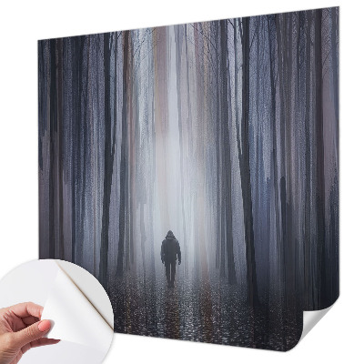 Stick-on wall mural Forest silence