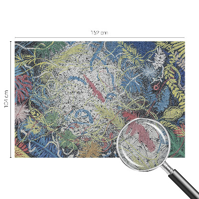 Nursery wall mural Plant swirls