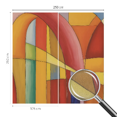 3D wall mural Energy forms