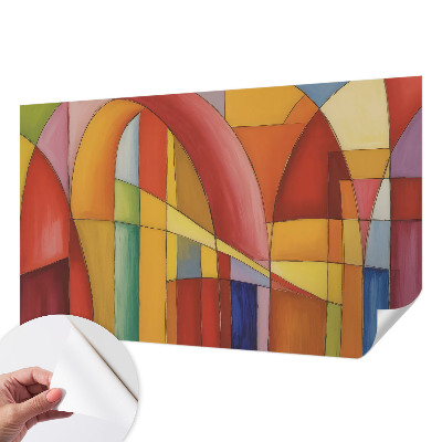 3D wall mural Energy forms