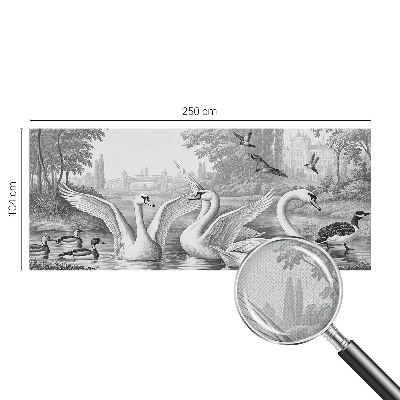3D photo wallpaper mural classic landscape motif