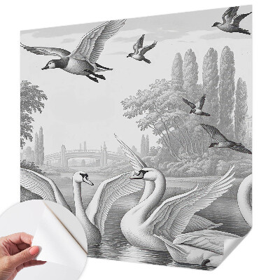 3D photo wallpaper mural classic landscape motif
