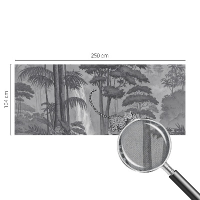 Removable wall mural wallpaper Tropical jungle