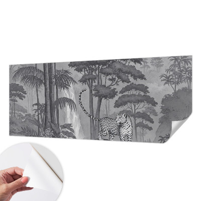 Removable wall mural wallpaper Tropical jungle