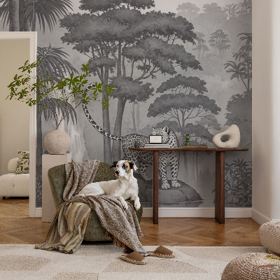 Removable wall mural wallpaper Tropical jungle