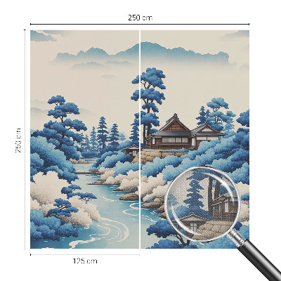 Peel and stick wall mural for bedroom Peaceful nature