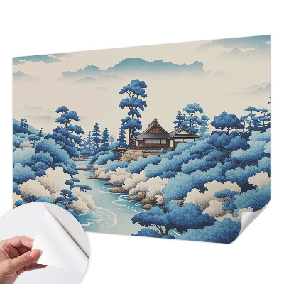 Peel and stick wall mural for bedroom Peaceful nature