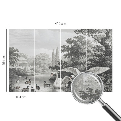 Children's wall mural The elegance of nature