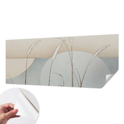 Baby room wall mural Gentle grasses