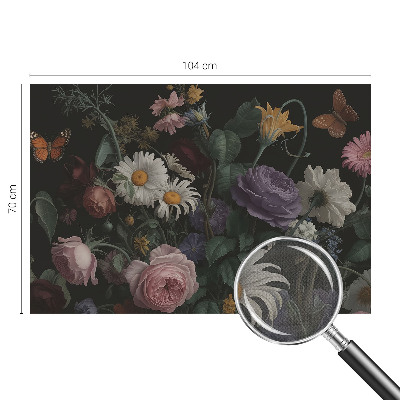 Peel and stick wallpaper mural Floral elegance