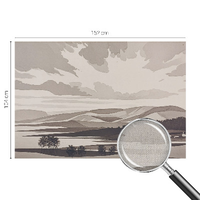 Self-adhesive photo wallpaper A peaceful landscape