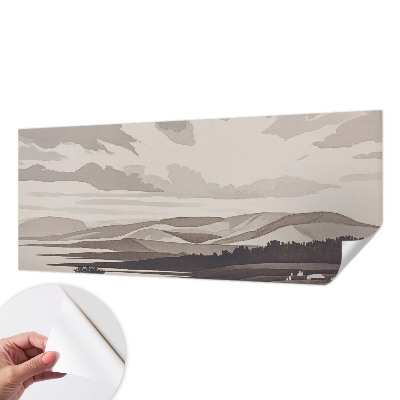 Self-adhesive photo wallpaper A peaceful landscape