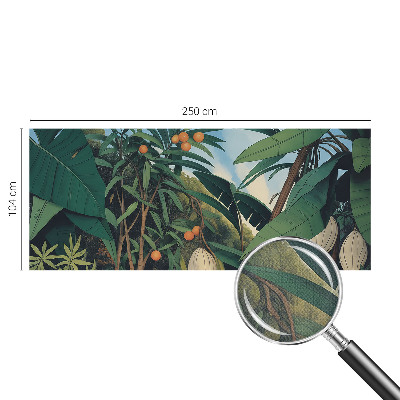 3D wall mural Tropical jungle