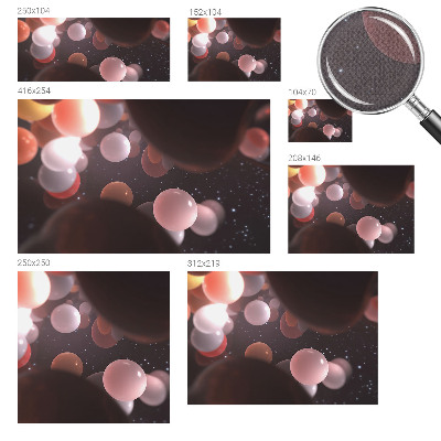 Peel and stick wall mural for bedroom with a space balls design