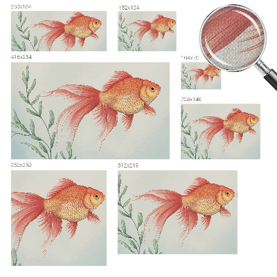 Peel and stick wall mural for kids' room with a water beauty design