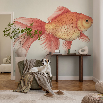 Peel and stick wall mural for kids' room with a water beauty design
