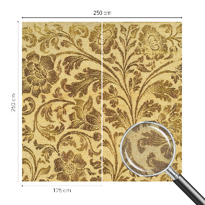 Peel and stick wall mural Floral pattern