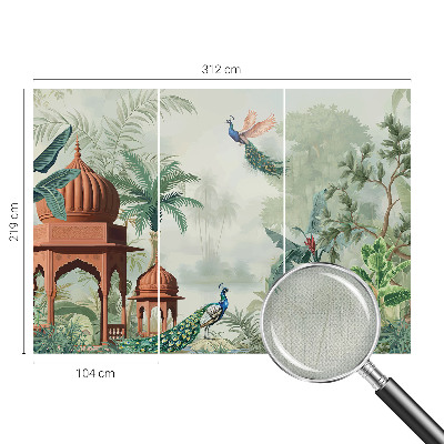 Self-adhesive photo wallpaper Peacock Gardens