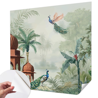 Self-adhesive photo wallpaper Peacock Gardens