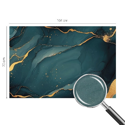 Peel and stick wall mural for living room Dark blue abstraction