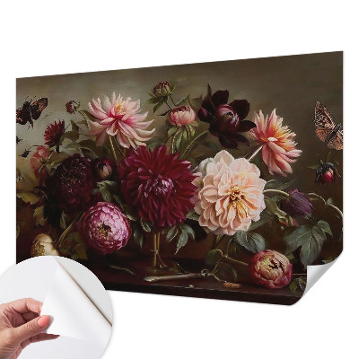 Self-adhesive wall mural Floral majesty
