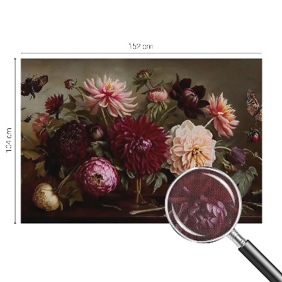 Self-adhesive wall mural Floral majesty