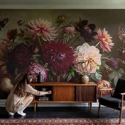 Self-adhesive wall mural Floral majesty