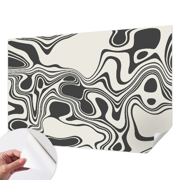 3D photo wallpaper mural Dynamic lines