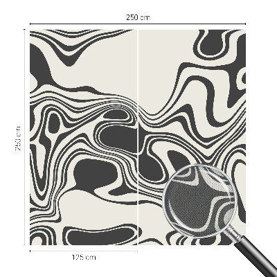 3D photo wallpaper mural Dynamic lines