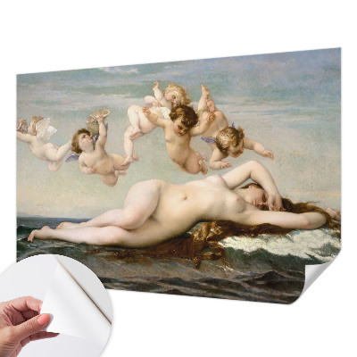 Peel and stick wall mural featuring a mythical scene