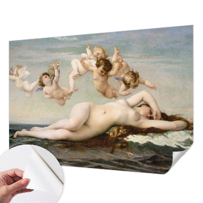 Peel and stick wall mural featuring a mythical scene