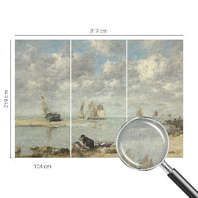 Self-adhesive wall mural Seascapes