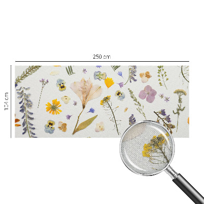 Stick-on wall mural Spring flowers