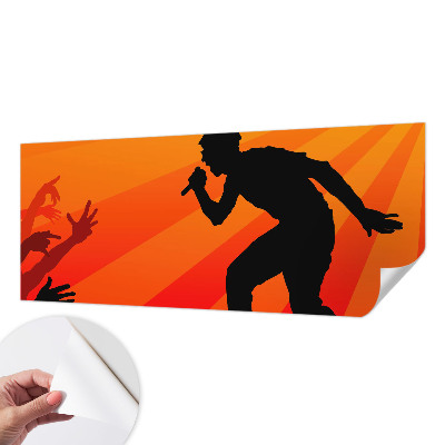 Removable wall mural Rhythmic scene
