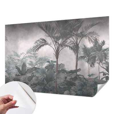 Self-adhesive wall mural Exotic nature