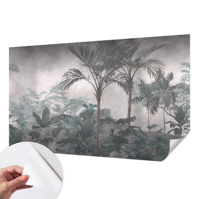Self-adhesive wall mural Exotic nature