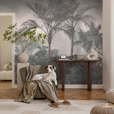 Self-adhesive wall mural Exotic nature